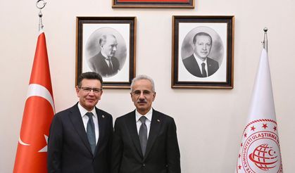 Uslu'dan Bakan Uraloğlu'na ziyaret