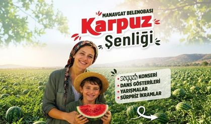 Manavgat'ta şenlik başlıyor