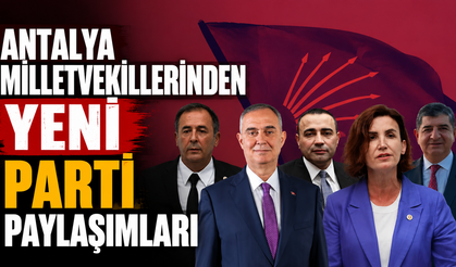 Antalya milletvekillerinden Yeni Parti paylaşımları