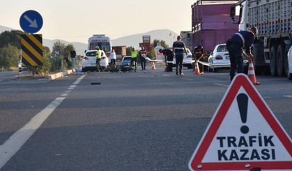 Alanya'da motosiklet sürücüsü kazada hayatını kaybetti