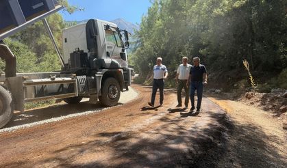 Kemer'de yerinde inceleme