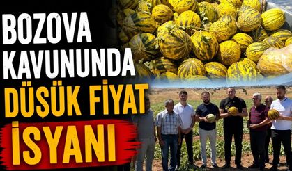 Bozova kavununda düşük fiyat isyanı