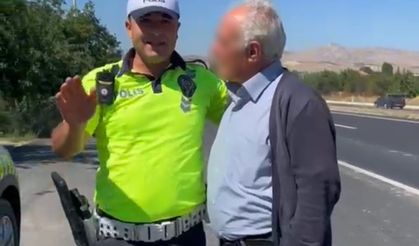 Trafikte güldüren ceza