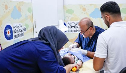Büyükşehir’in ücretsiz sünnet hizmetine yoğun ilgi