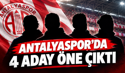 Antalyaspor’da hoca arayışı:  4 aday öne çıktı