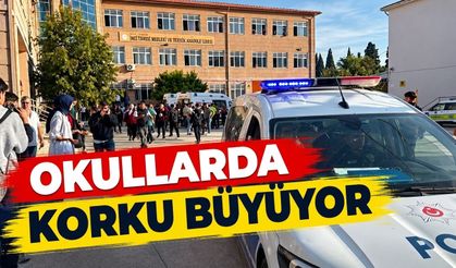 Okullarda korku büyüyor