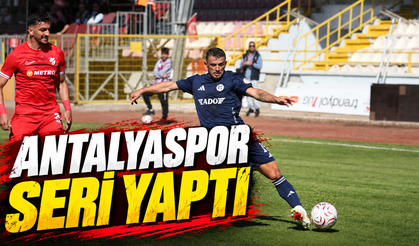 Antalyaspor seri yaptı