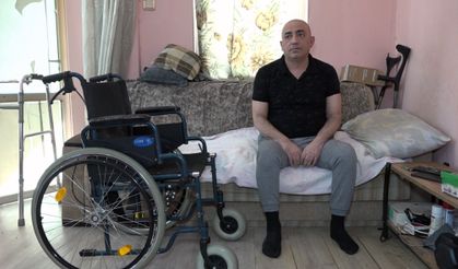 Bir gecede felç kaldı