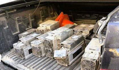Kaçak elektrikle kripto ürettiler