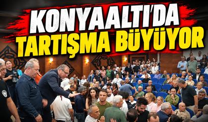Konyaaltı'da tartışma büyüyor