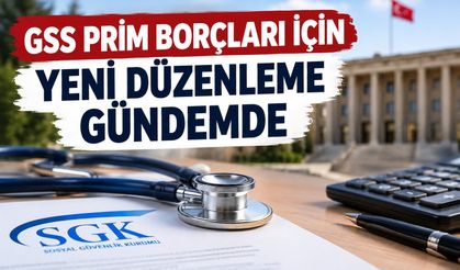 GSS prim borçları için yeni düzenleme