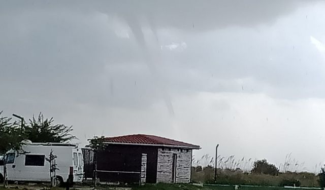 Serik'te devasa hortum