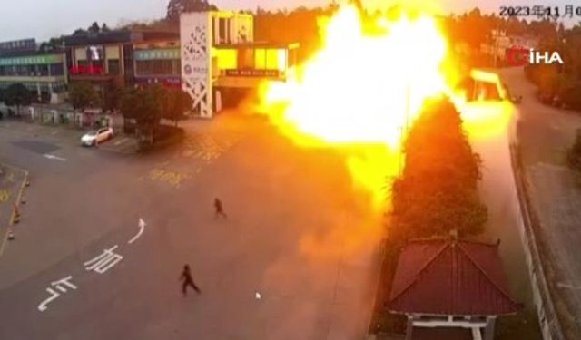 Gaz tankeri patladı: 2 ölü