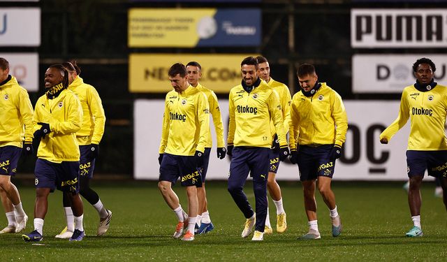 Fenerbahçe, derbi hazırlıklarını tamamladı