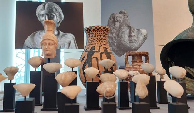 Kaçırılan eserler Antalya Müzesi'ne geliyor
