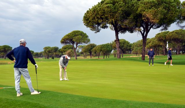 Serik'te golf heyecanı