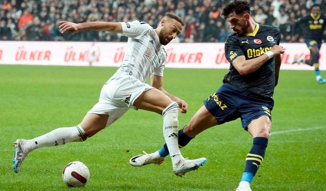 Beşiktaş ile Fenerbahçe ilk yarı berabere kaldı