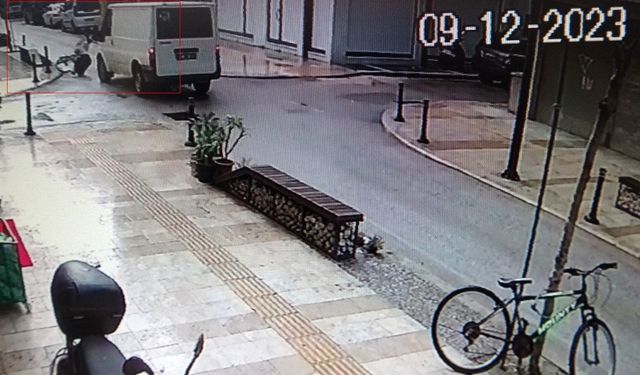 83 yaşındaki bisikletli ağır yaralandı 