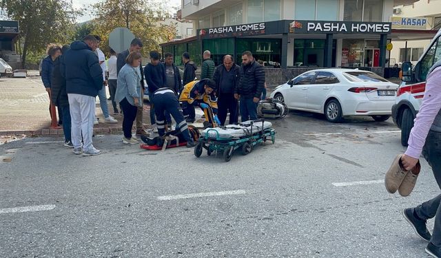 Gazipaşa'da kaza: 2 yaralı