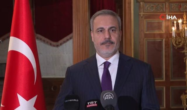Bakan Fidan'dan ABD yorumu