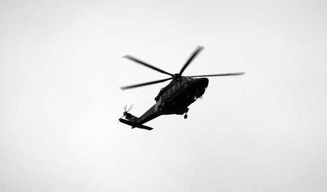Askeri helikopter düştü: 5'i asker 8 ölü!