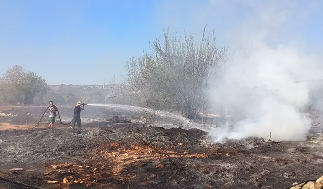 Antalya'da korkutan yangın