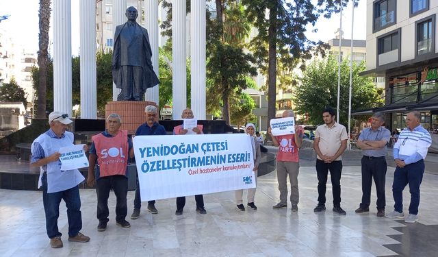 'Yenidoğan Çetesi'ne bir tepki de Kumluca’dan