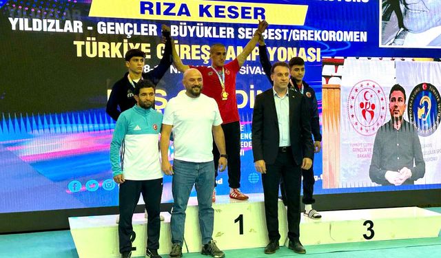 Manavgat Belediyesi Güreş Kulübü'nden büyük başarı