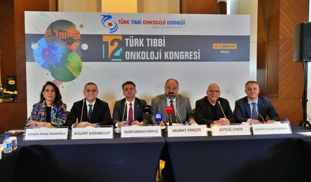 Tıbbi Onkoloji Kongresi Antalya'da düzenlendi