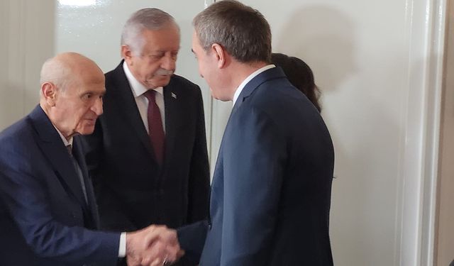 Bahçeli, DEM Parti heyeti ile görüştü