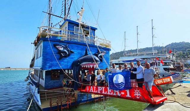 Alanya'da Mavi Bayrak denetimi