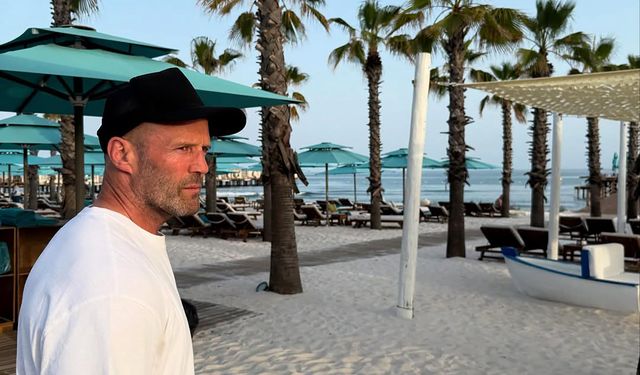 Jason Statham'dan Antalya paylaşımı