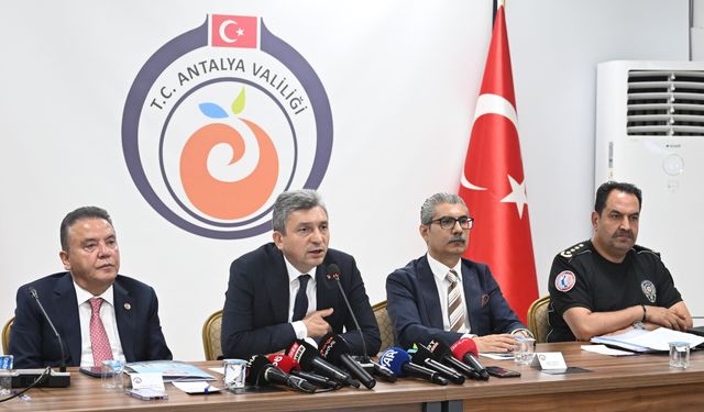 Antalya'da turizm toplantısı