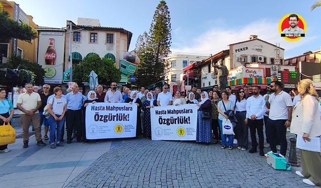 Hasta hükümlülere özgürlük istediler