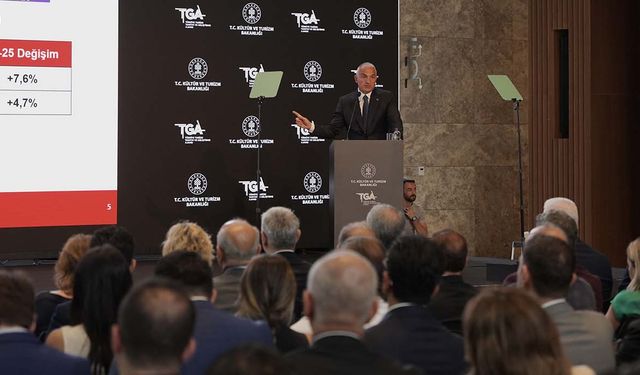 İlk 6 ayda 25,8 milyar dolar turizm geliri