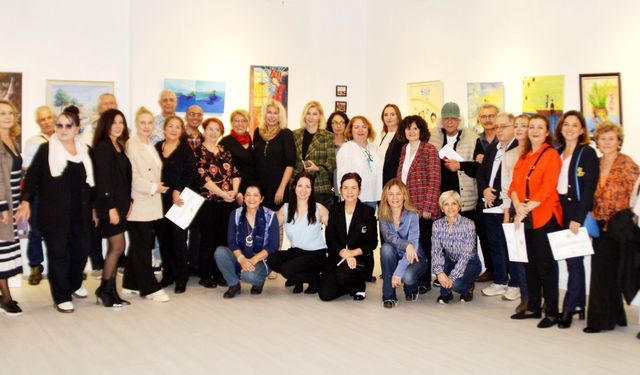 Antalya'da kanserli çocuklar için sergi