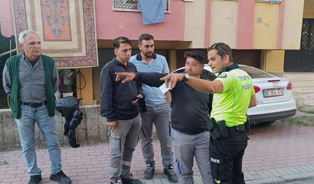 Manavgat'ta ''niye gülüyorsun'' tartışması