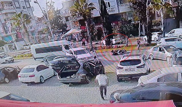 Kaza anı saniye saniye görüntülendi