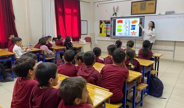 Öğrencilere su tasarrufu ve gıda güvenliği eğitimi