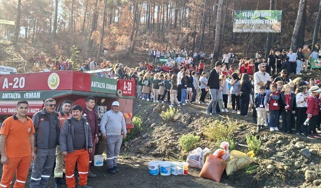 Öğrencilere yangın ve çevre eğitimi