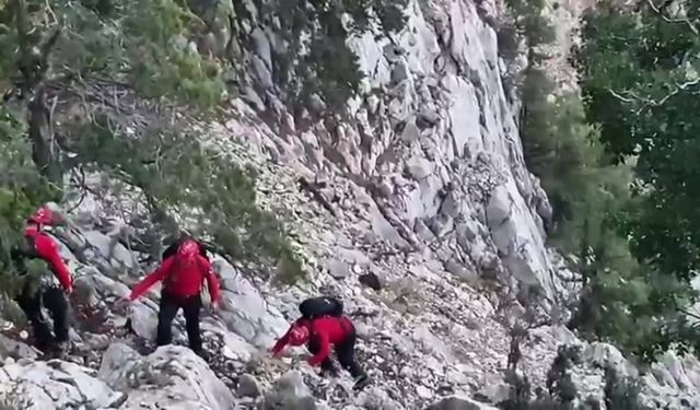 Konyaaltı'da JAK'tan kurtarma operasyonu