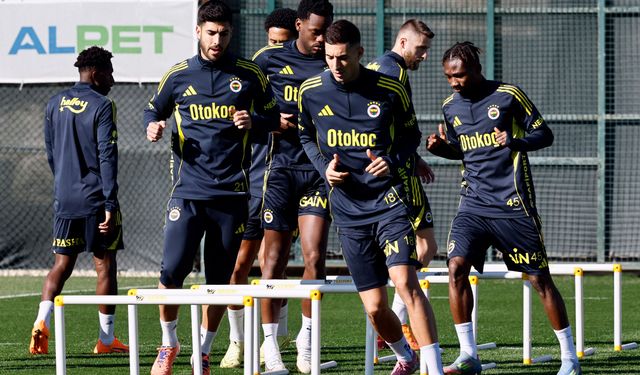 Fenerbahçe, Ferencvaros maçının hazırlıklarını sürdürdü