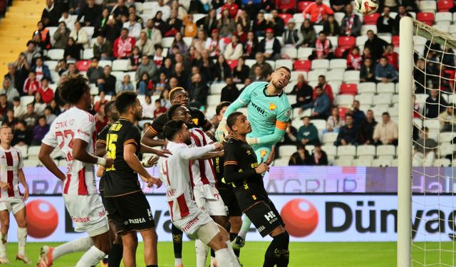 Antalya'da ilk yarıda tek gol