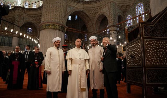 Papa 14. Leo, Sultanahmet Camii’ne hayran kaldı