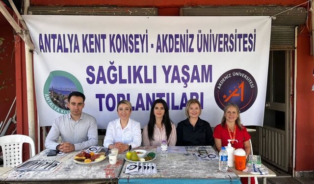 Antalya'da 'Sağlıklı Yaşam Toplantıları'