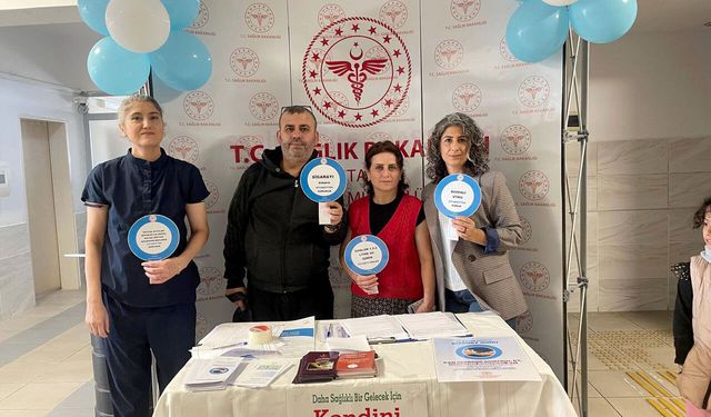 Serik Devlet Hastanesi’nden halk sağlığı etkinliği