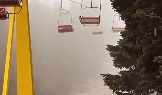 Uludağ beyaza büründü