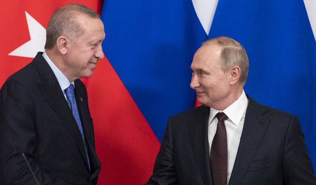 Erdoğan ile putin görüştü