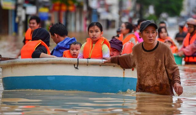 Vietnam'daki sel felaketinde can kaybı 55'e yükseldi
