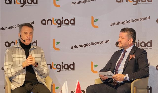 ANTGİAD'ın konuğu Fikret Orman oldu